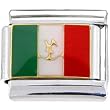 Mexico Flag Italian Charm