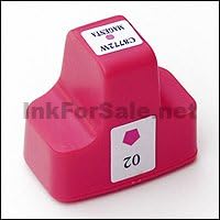 INKWOR Compatible Ink Cartridge Replacement for HP 2 ( Magenta )