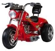 New 2015 Super Chopper Red Hawk Motors 12v Kids Ride on Bike / Motorcycle for Kids - Red