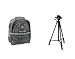 Tamrac 5375 Adventure 75 SLR Photo Backpack (Black) includes a FREE Sunpak 5200D Tripod