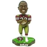 Kevan Barlow San Francisco 49ers Game Worn Bobble Head