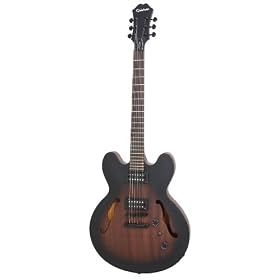 Epiphone Dot Studio Archtop Electric Guitar,Worn Vintage Sunburst