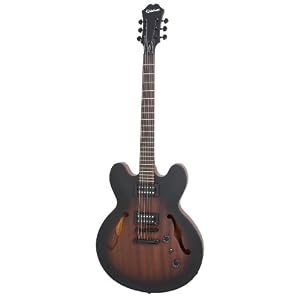 Epiphone Dot Studio Archtop Electric Guitar,Worn Vintage Sunburst