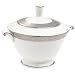 Mikasa Crown Jewel Platinum Bone China Covered Sugar Bowl