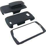 Superior Rubberized Hard Shell Case w/ Holster for LG Ally VS740