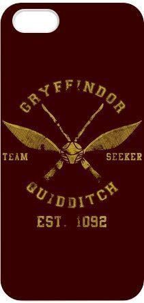 Harry Potter Gryffindor Quidditch Cover Hardshell Plastic iPhone 5/5s Case Cover