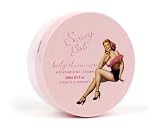 Saucy Girl New Body Shimmer Moisturizing Cream with Retro Bombshell, 8.5 Ounces