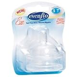 Evenflo Fast Flow Wide Silicone Nipples - 2 Pack
