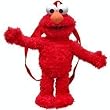 Sesame Street Elmo Plush Doll Backpack Bag 17 in