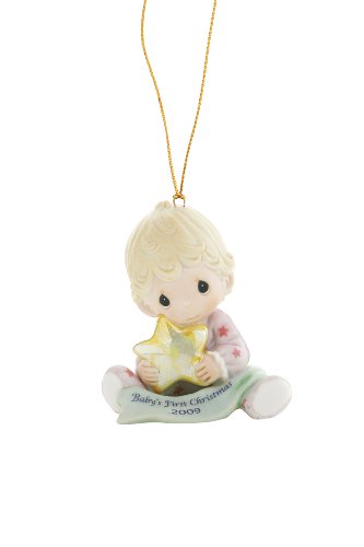 Precious Moments "Baby's First Christmas 2009", Girl, Christmas Ornament
