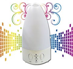 アロマスチーム加湿器【アロマレインボウ】