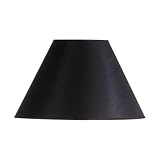 Laura Ashley SFE011 Classic 11-Inch Empire Shade, Black