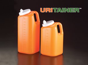 “Urisafe“ Urine Collection Bottle, 2.5 Liters - 40/Case
