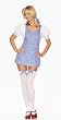 4Pc Sexy Wizard Of Oz Dorothy Country Girl Costume