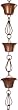 Monarchs Pure Copper Mizoko Rain Chain 8-1/2 Feet Length