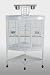 Corner Parrot Cage White