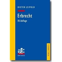 Erbrecht: Ein Lehrbuch mit F�llen und Kontrollfragen