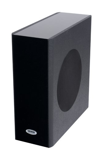 Crystal Acoustics TX-8 slim Subwoofer -Black Gloss