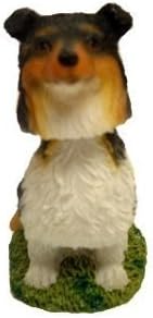 Mini Bobble Head Dog Collie by Swibco