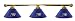 Tampa Bay Devil Rays Pool Table Light - Brass Bar
