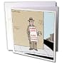 Rich Diesslins Miscellaneous Funny Cartoons - PayPal Donation - Greeting Cards-6 Greeting Cards with envelopes