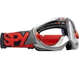 Spy Alloy Motorcycle Goggles Gunmetal Frame w/Clear AF Lens w/Post