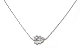 Just Give Me Jewels Silver Plated Leaf/Pearl Pendant Necklace