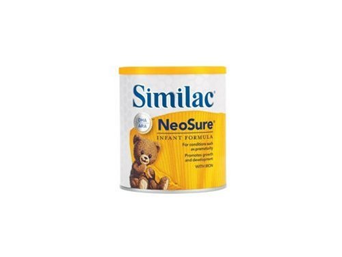 Similac NeoSure Infant Formula Powder with Iron, Case of 6 Cans- each 12.8 Ounces