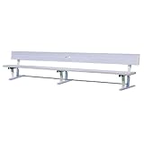 Product details for Kwik Goal 15-Foot Bench with Back