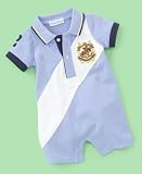 Polo by Ralph Lauren Baby Boy Mesh Shortall