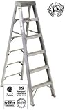 Louisville Master AS1003 3-ft Extra Heavy Duty Aluminum Step Ladder 300 lbs capacity