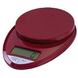 EatSmart Precision Pro Digital Kitchen Scale, Red