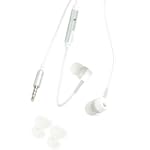 Merkury Innovations MI-IPH100 In Ear Headphones with Mic for iPhone (White)