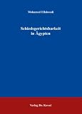 Schiedsgerichtsbarkeit in �gypten - Mohamed Ellaboudi