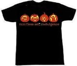 MINDLESS SELF INDULGENCE (MSI) - Jack-O-Lanterns - Black LIMITED EDITION T-shirt