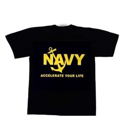US Navy Shirts Accelerate Your Life Navy T-Shirt
