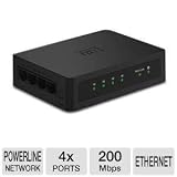 WD Livewire Powerline AV Network Kit 200Mbps - extend Internet to your HDTV