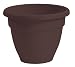 Akro-Mils CNA12000E21 Caribbean Pot, Chocolate, 12-Inch