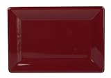Caspari Rectangular Lacquer Tray, Sienna