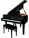 Gulbransen 5ft 2in High Polished Ebony Grand Piano
