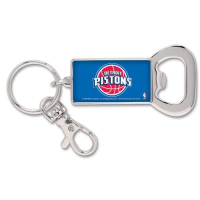 DETROIT PISTONS BOTTLE OPENER KEYCHAIN