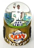 Baltimore Ravens Ray Lewis Super Bowl 35 MVP Water Globe