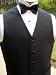 Tuxedo Vest - Wool for Winter! -100% Wool Full Back Tuxedo Vest, 5 Buttons