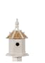 Le Petit Chalet LPC-32761WN 18" Enchantment Bird House - White and Natural