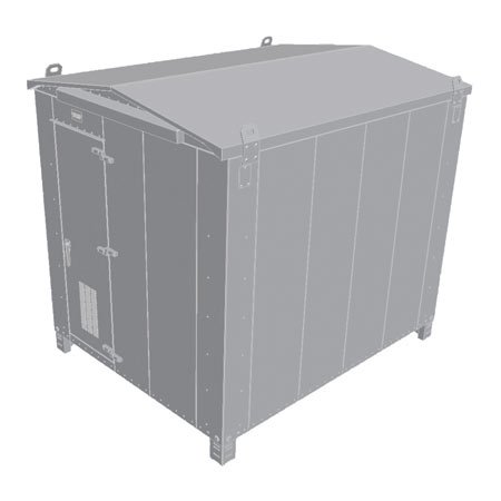 31ANVZtrc5L HO Modern Trackside Electronics Box, Large