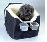 Snoozer Lookout I Pet Car Seat - Medium - Denim SN-81700