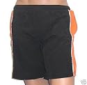 Bruno Banani Short Herren Miami Swim Schwarz Orange