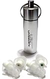 LiveMus!c HearSafe Ear Plugs - High Fidelity Earplugs for Musician, Concert, Drummer, Percussion, DJ & Clubbing - Reusable, Comfortable & Silicone Triple Flange - Protection from Loud Sounds, Noise Cancelling - Lifetime Guarantee (Standard Size)