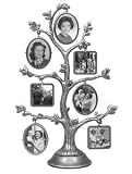 14 Opening Collage Picture Frame FAMILY TREE - Pewter - frame