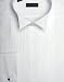 BlackNWhite - Mens Evening Dress Shirt, Wing Collar, Pleated Front, Double Cuff - White